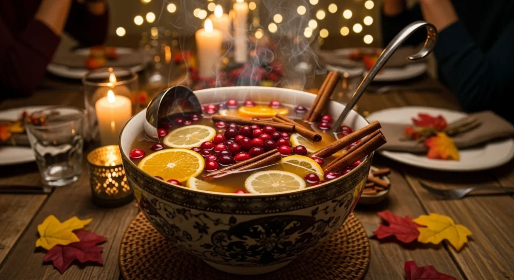 Spiced Apple Cider Rum Punch
