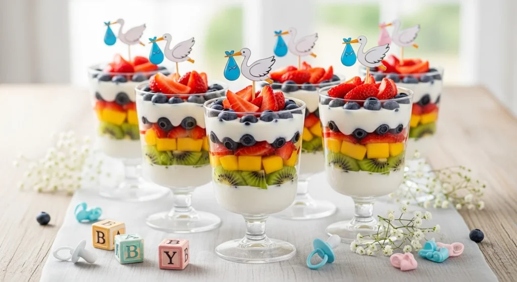 Stork Delivery Fruit Cups