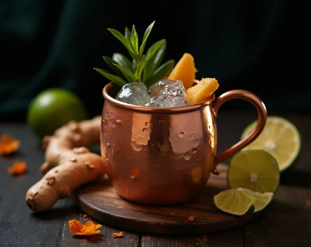 Ginger Bourbon Mule