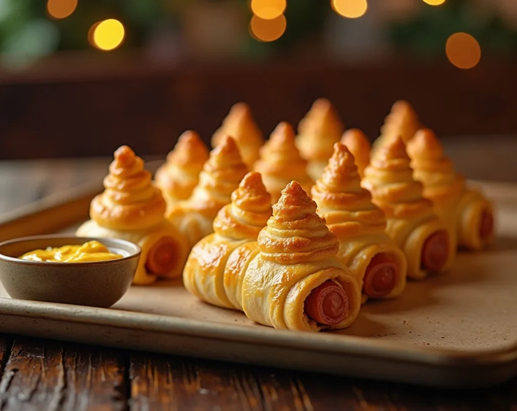 Pigs in a Blanket Christmas Trees