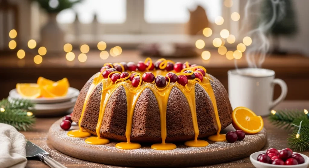 Cranberry Orange Bundt Cake