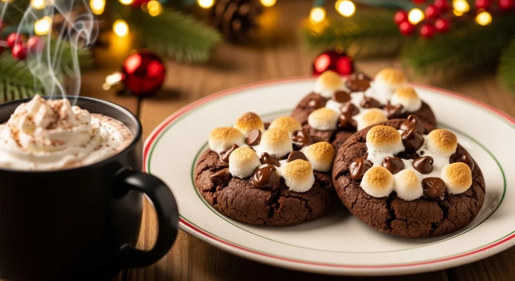 Hot Chocolate Cookies