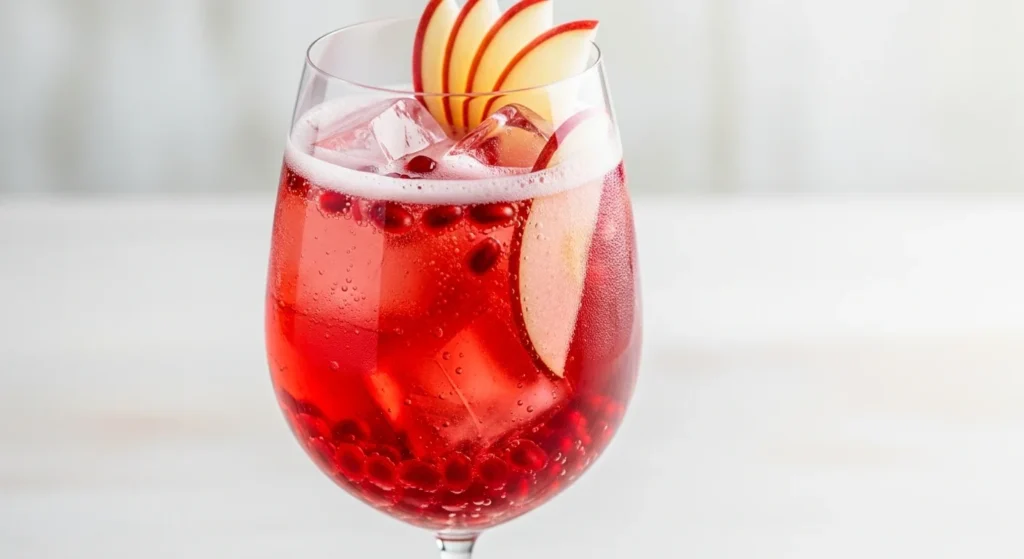 Pomegranate Apple Cider Spritz