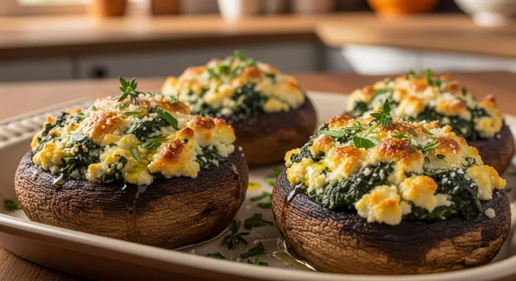 Stuffed Portobello Mushrooms