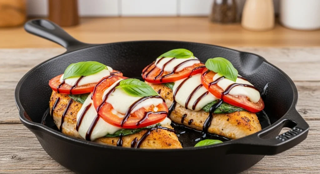 Caprese Chicken Skillet