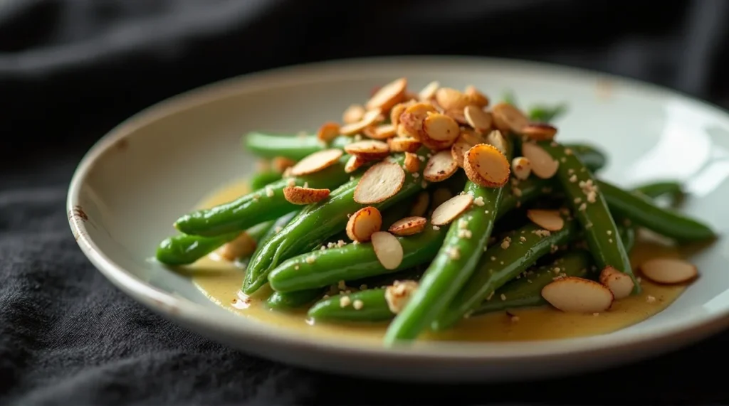 Almond Crunch Green Bean Casserole