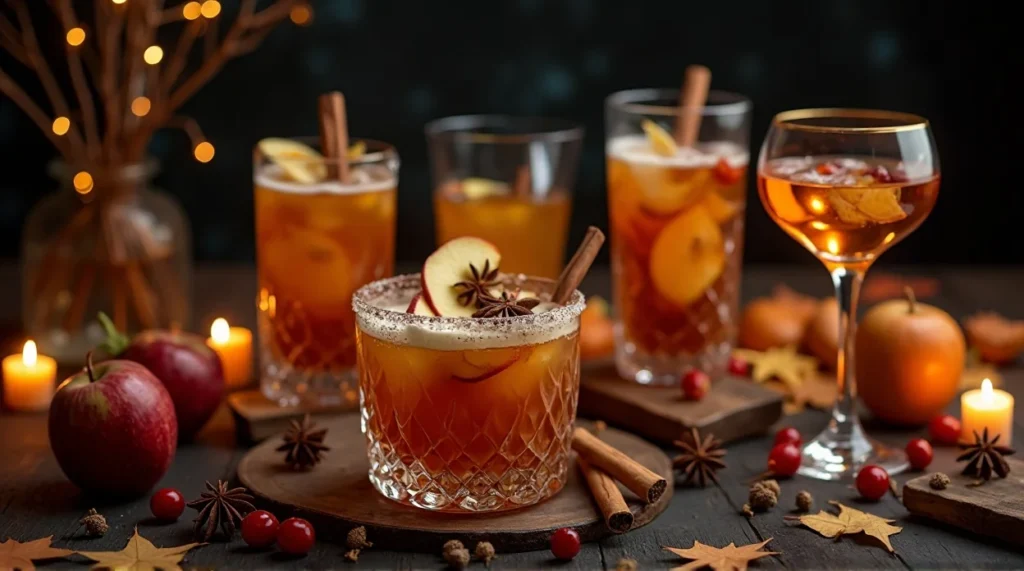 Apple Cider Cocktails