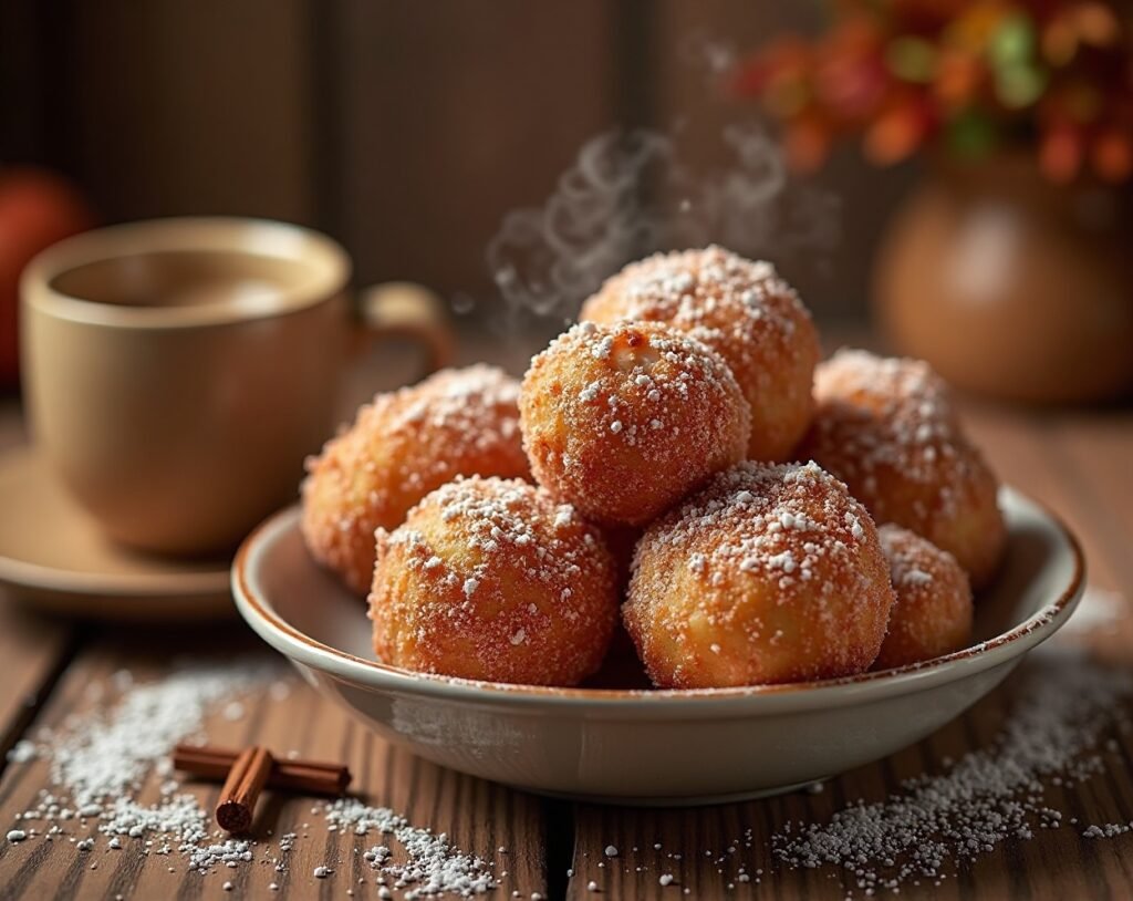 Apple Cider Donut Holes