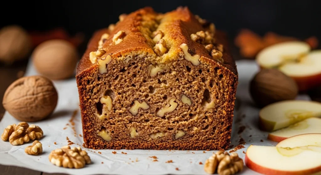 Apple Walnut Crunch Cake