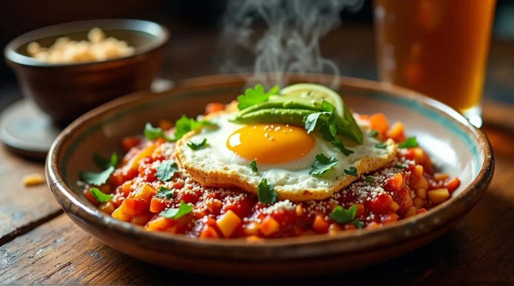 Authentic Chilaquiles Rojos final