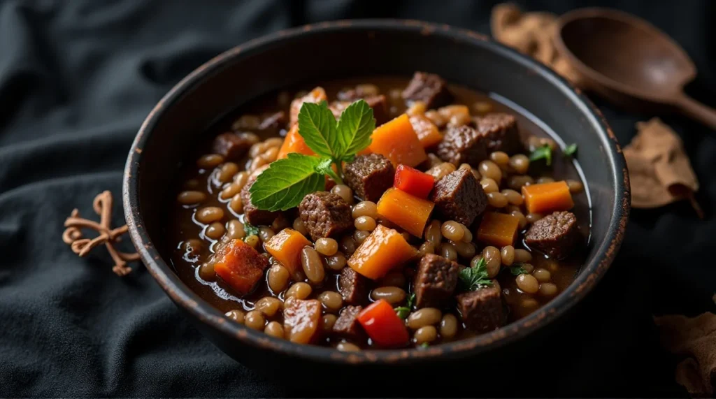 Beef & Barley Autumn Soup