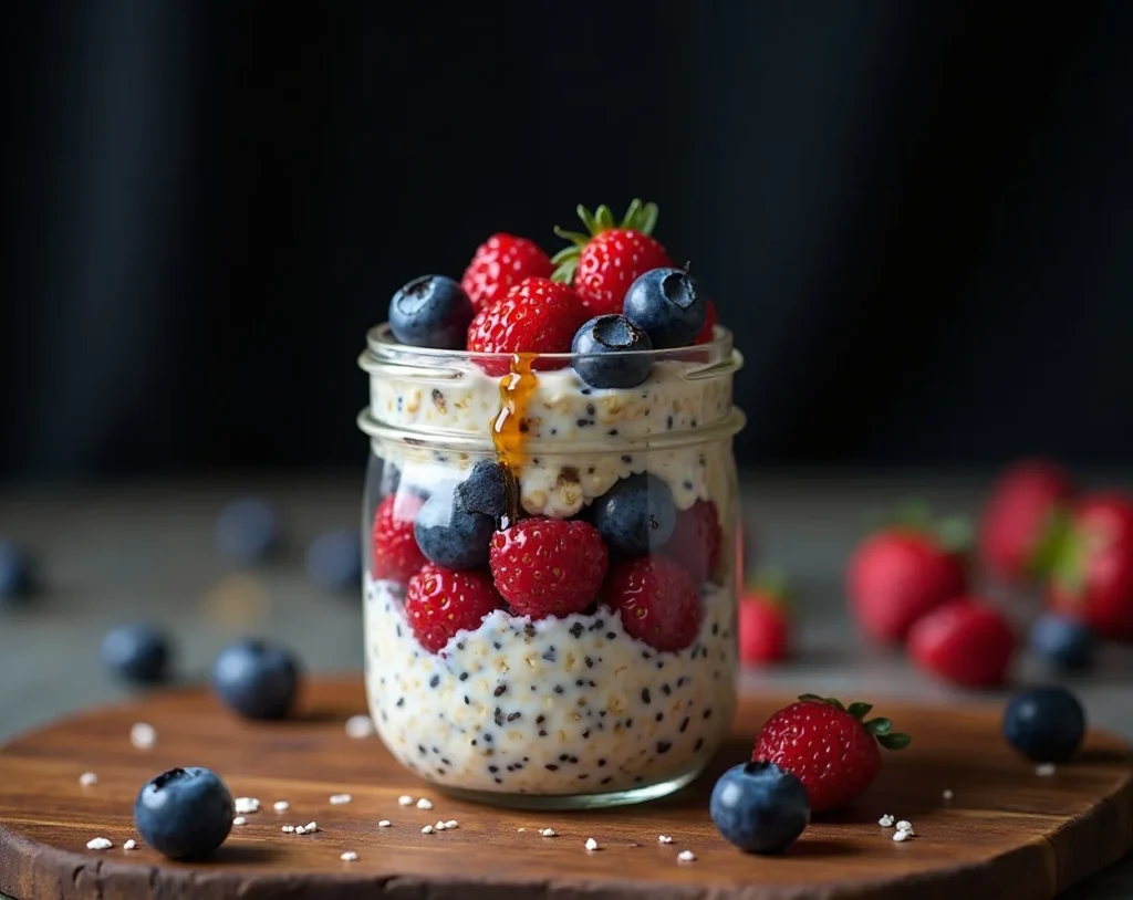 Berry Blast Overnight Oats