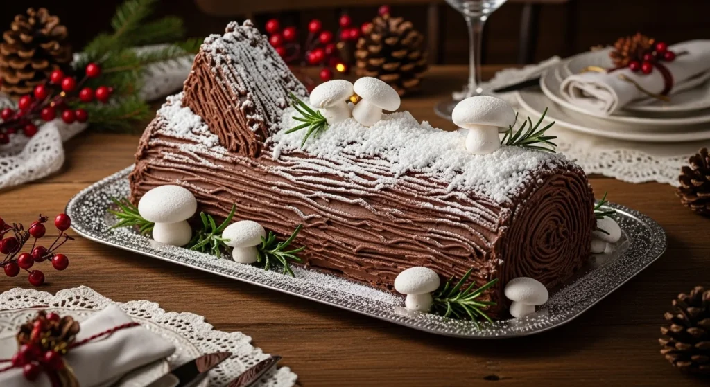 Bûche de Noël (Yule Log)