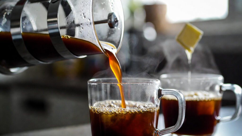 Bulletproof Coffee blinding process