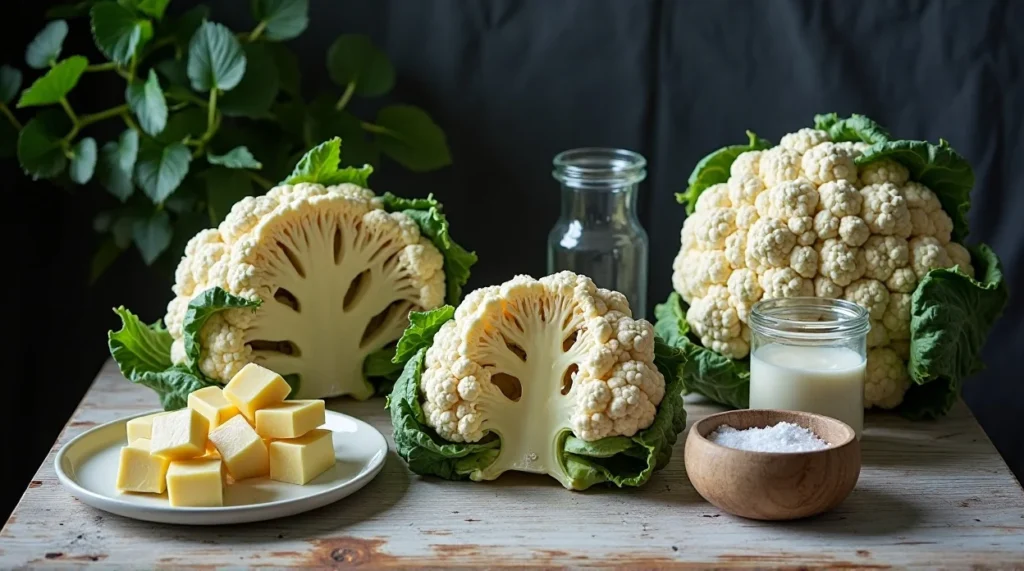Cauliflower Mash ingredients
