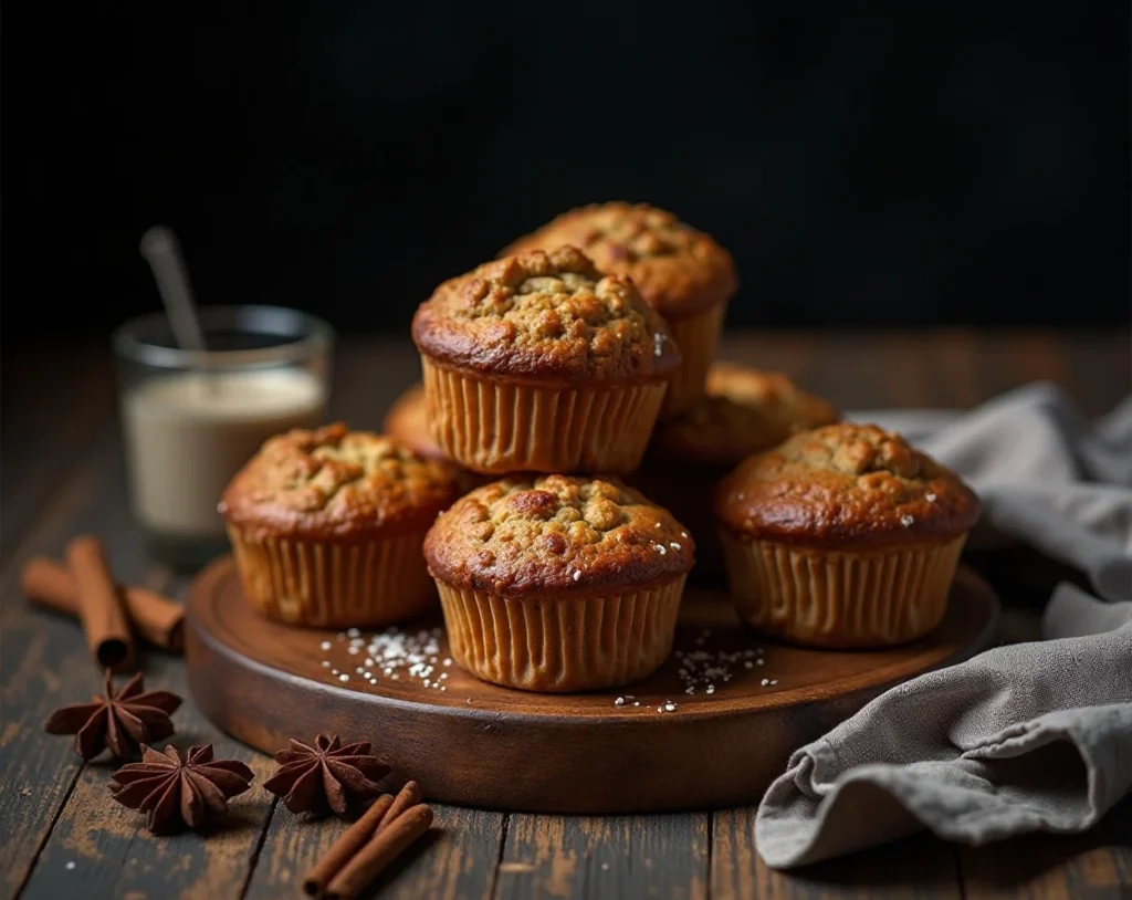 Chai-Spiced Banana Bread Muffins