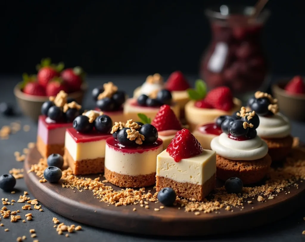 Cheesecake Sampler Spectacle Board