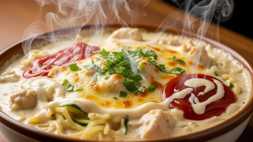 Chicken Alfredo final look