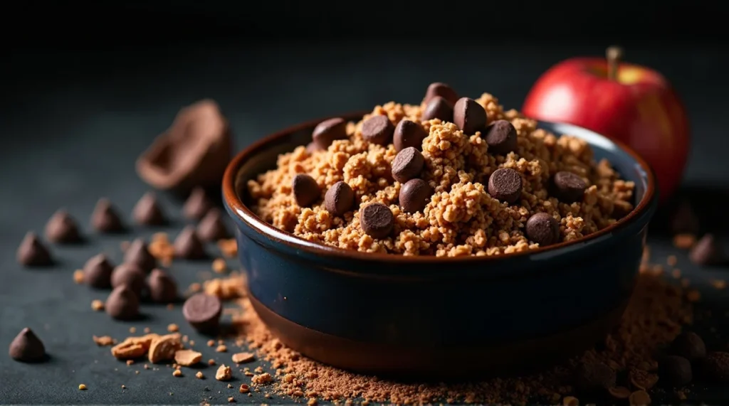 Chocolate Apple Crumble