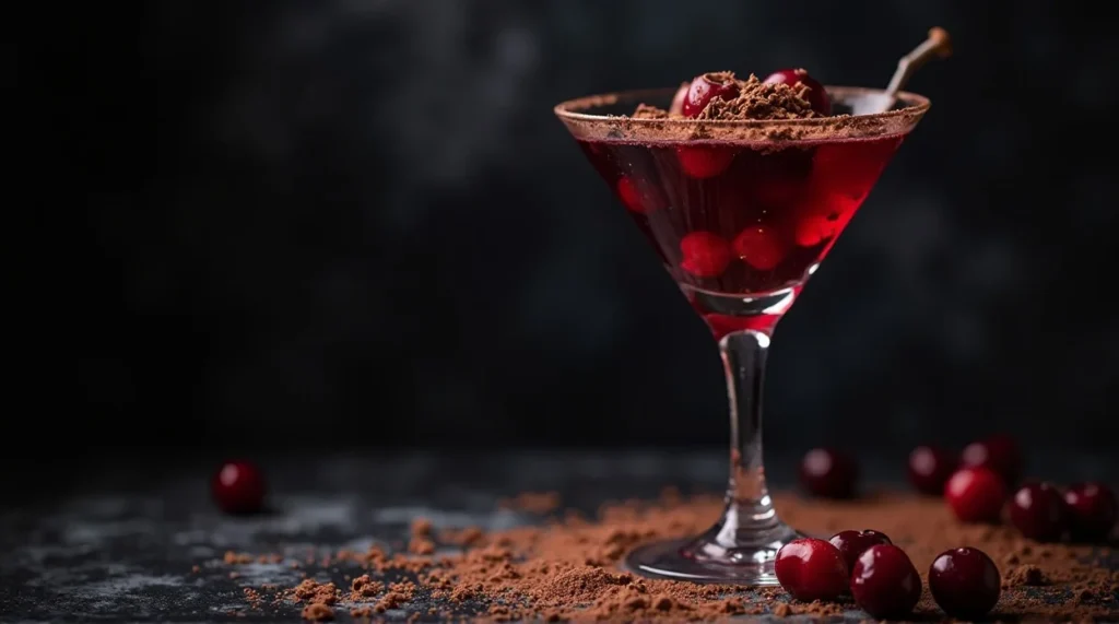 Chocolate Cranberry Martini