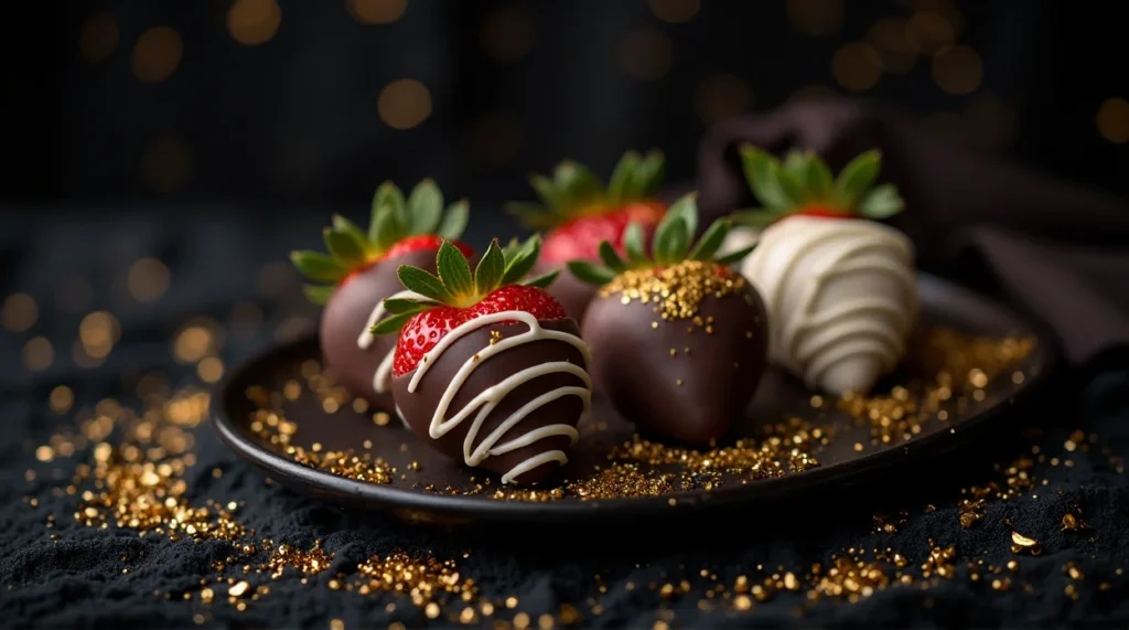 Chocolate-Dipped Strawberries