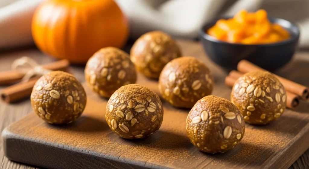 Classic Pumpkin Spice Protein Balls