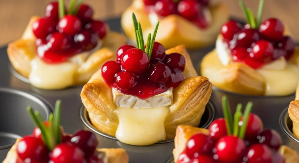 Cranberry Brie Bites