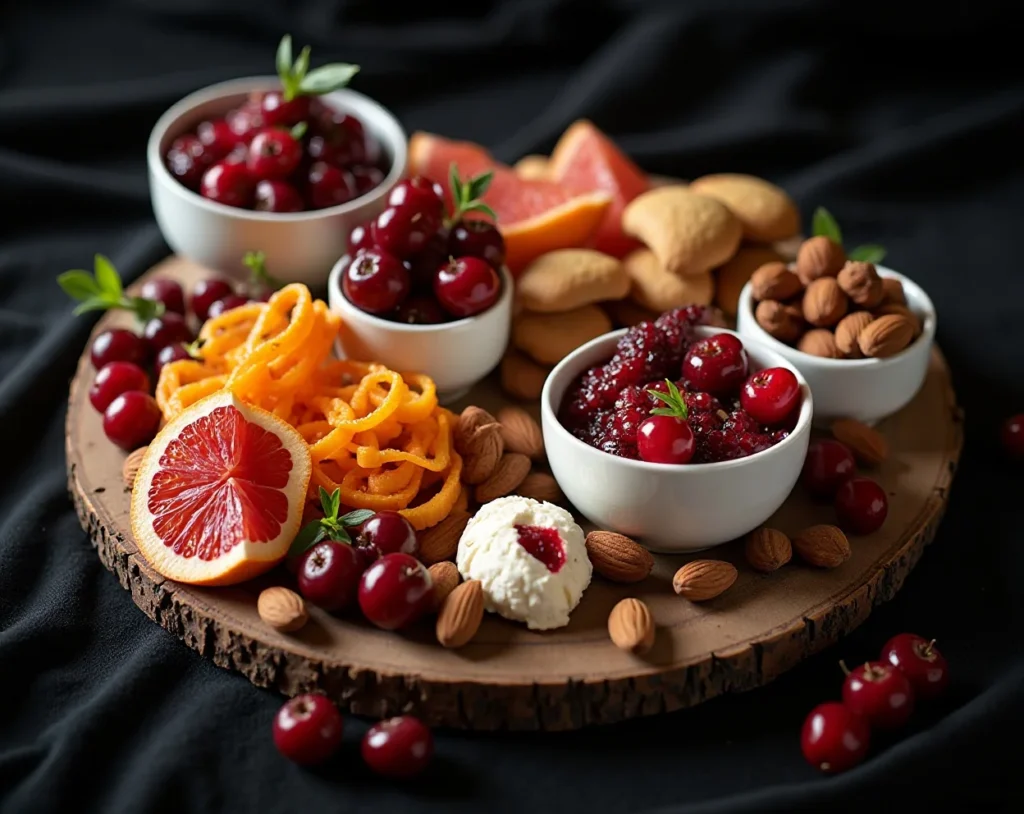 Cranberry Citrus Glow Board