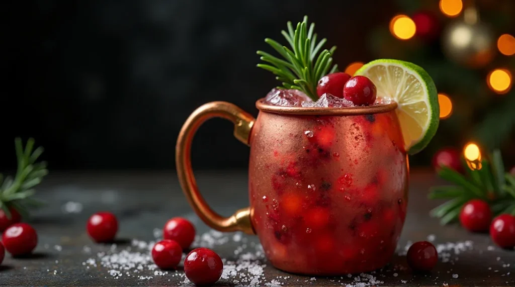 Cranberry Moscow Mule