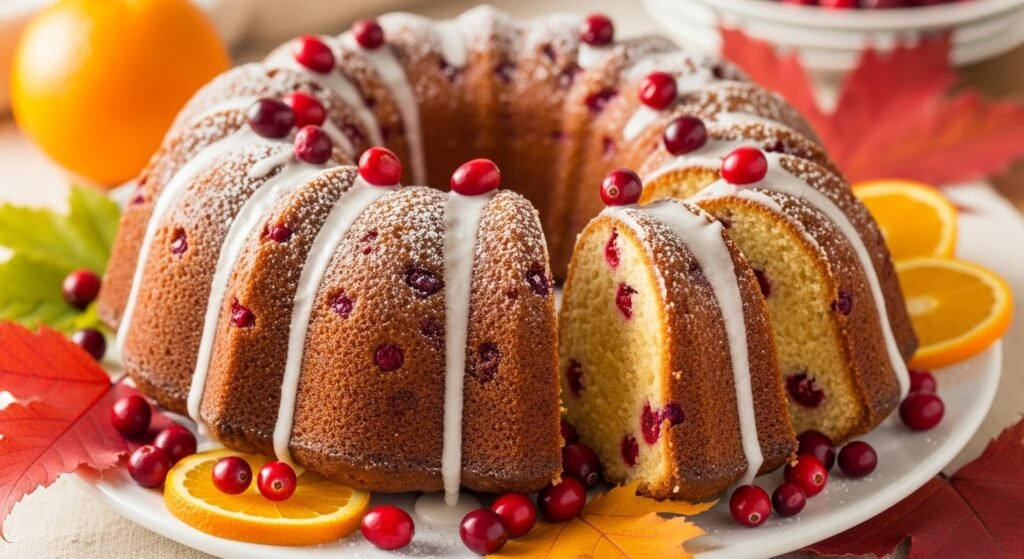 Cranberry Orange Bundt Cake
