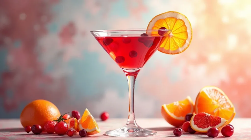 Cranberry Orange Martini –