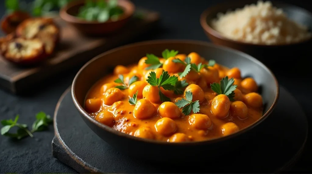 Creamy Chickpea Curry in a Hurry
