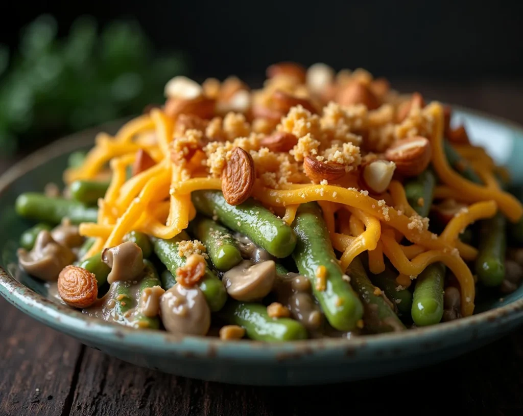 Crispy Green Bean Casserole Upgrade