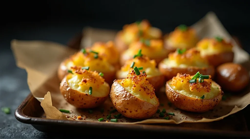Crispy Parmesan Potatoes
