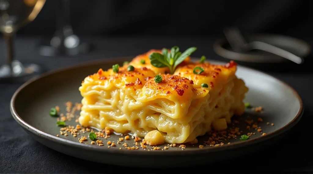Decadent Cheesy Potato Gratin