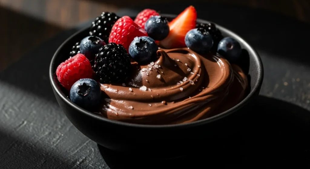 Decadent Dark Chocolate Avocado Mousse