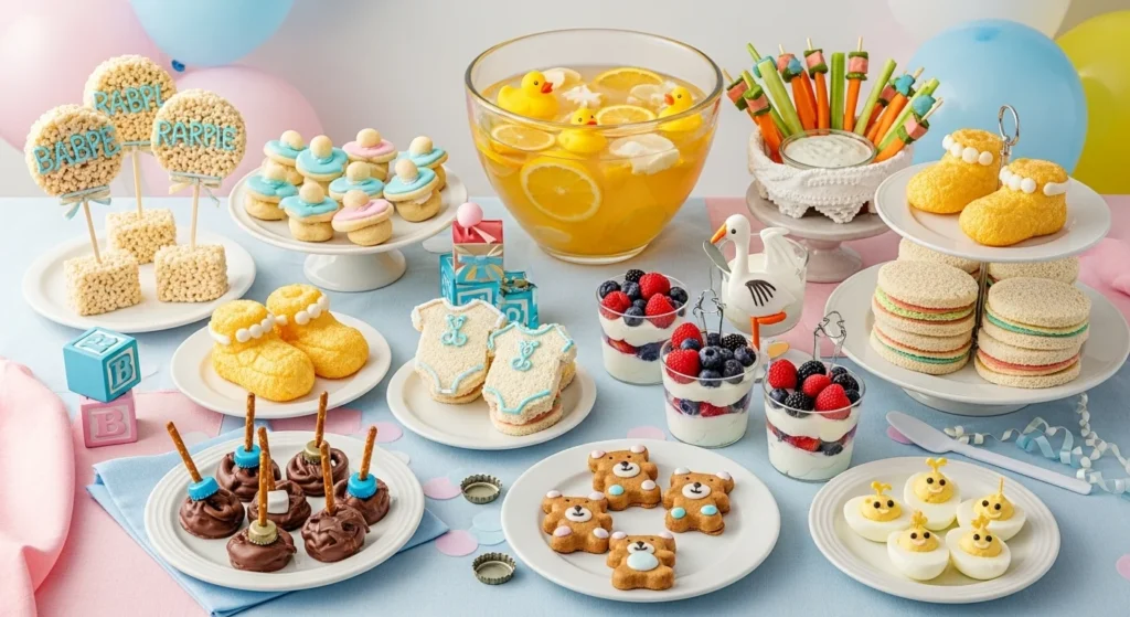 Delicious Baby Shower Foods