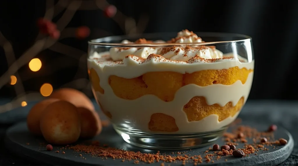 Eggnog Trifle