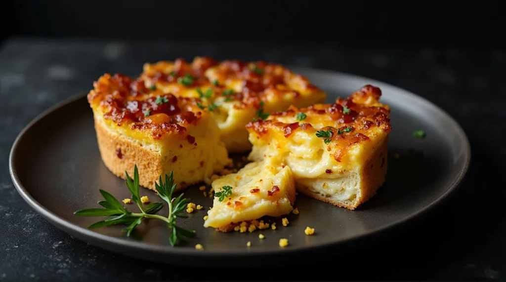 French-Inspired Onion and Gruyère Egg Casserole