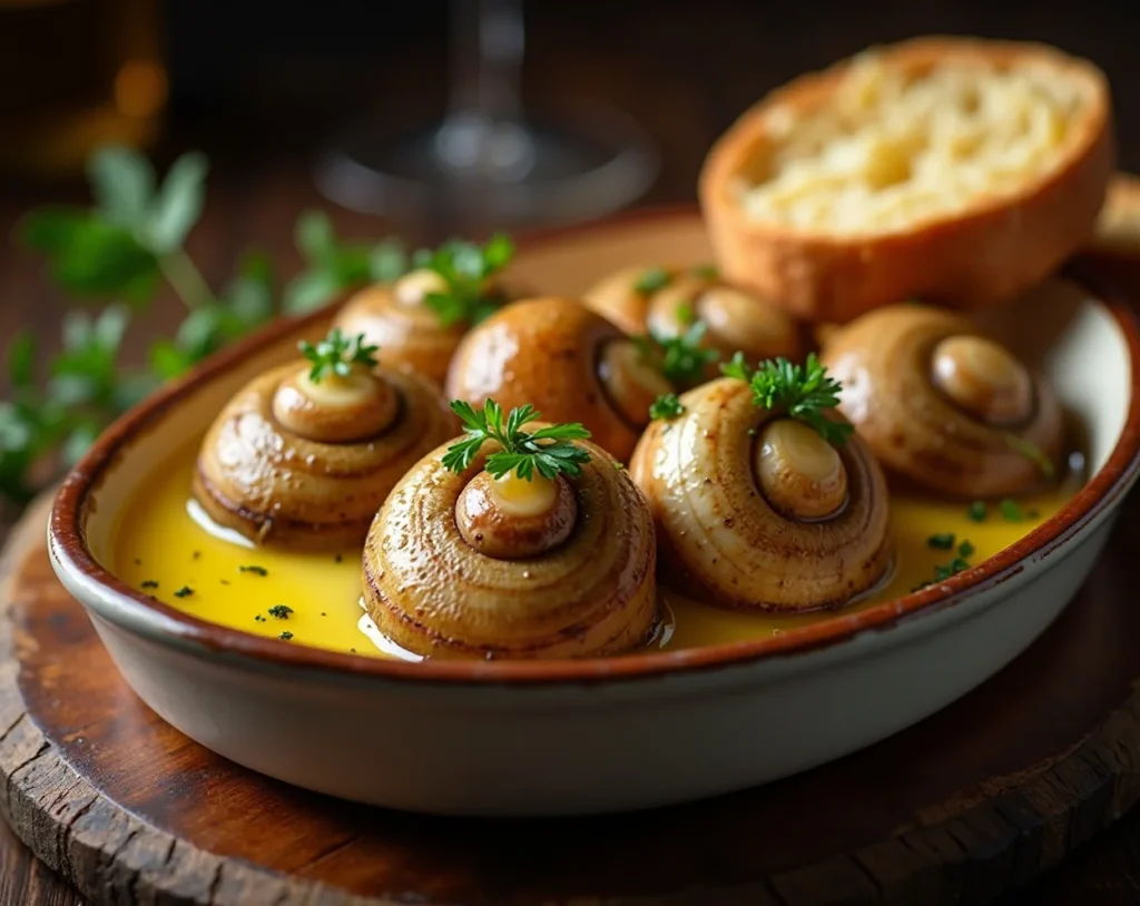Garlic Butter Escargot for the Brave