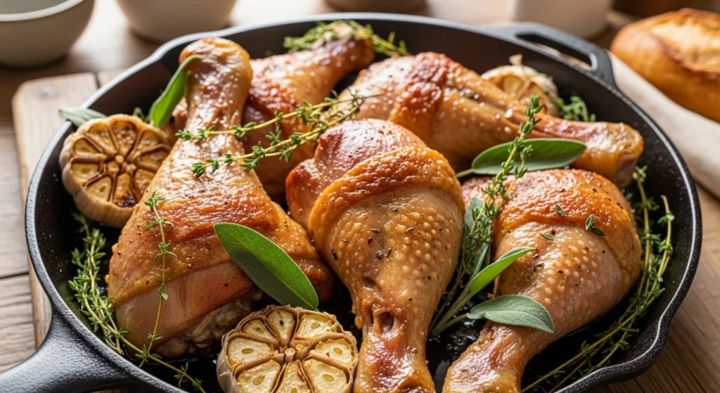 Garlic and Herb Slow-Roasted Turkey Legs 7