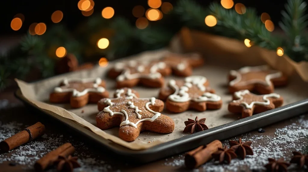 Gingerbread Cookies with a Spicy Kick