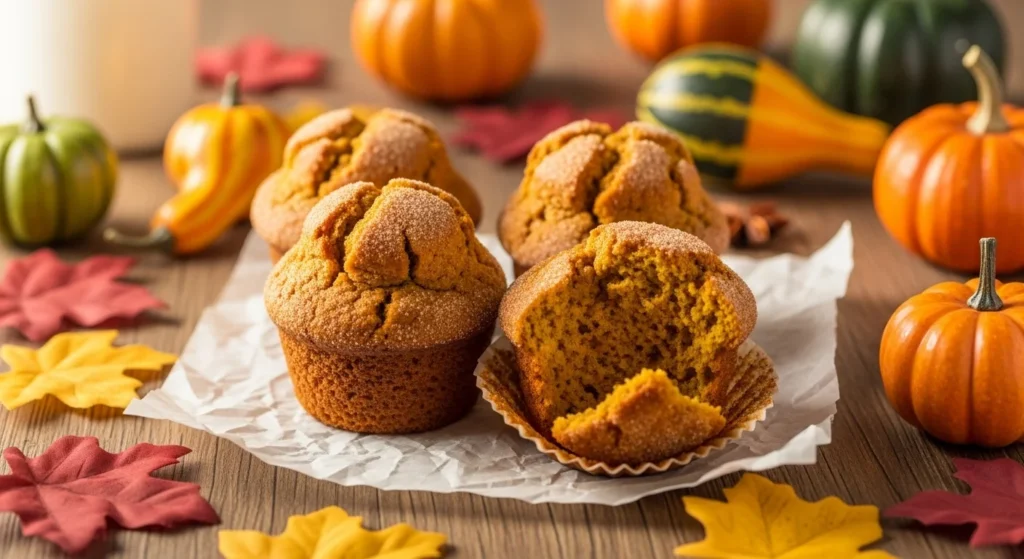 Gluten-Free Fluffy Pumpkin Muffins