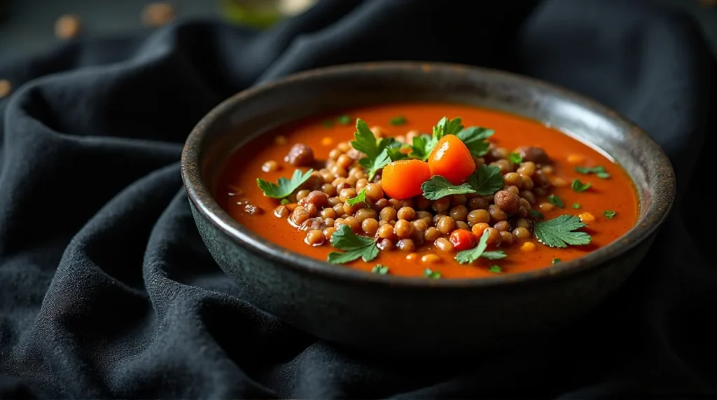 Hearty Lentil & Vegetable Autumn Soup