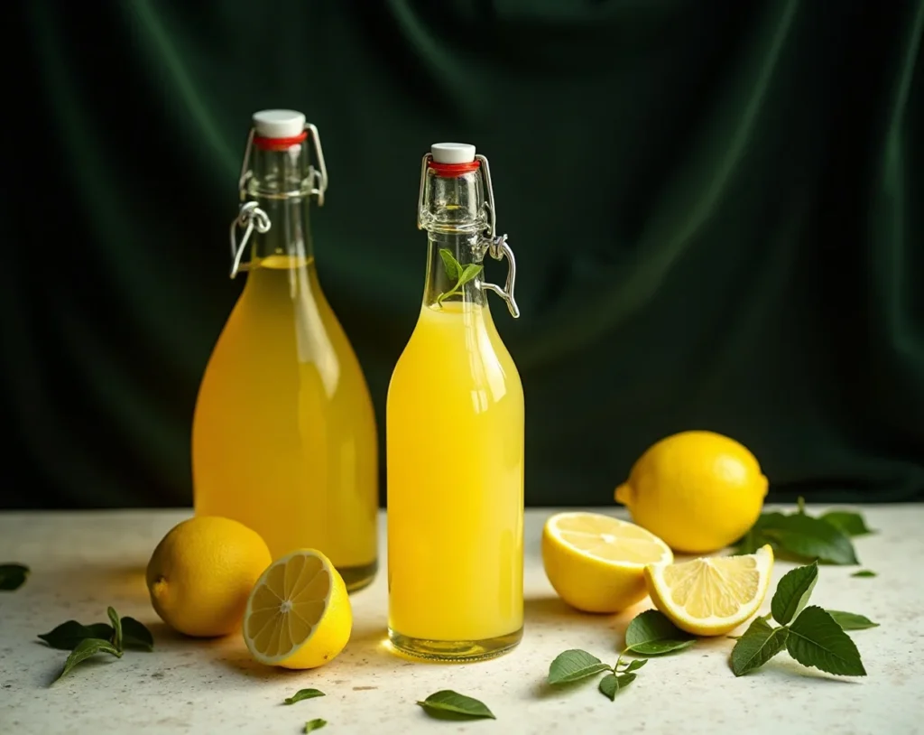 Homemade Limoncello