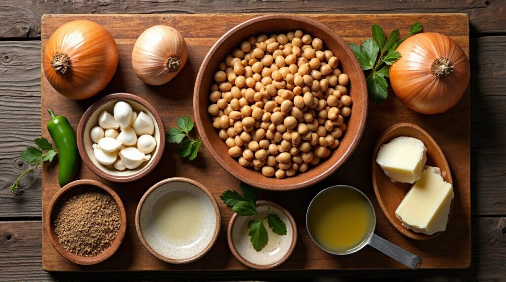 Homemade-Refried-Beans-ingredients
