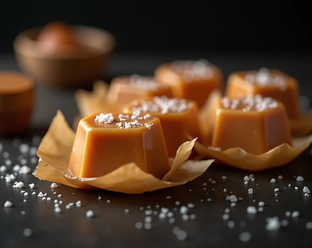 Homemade Salted Caramels