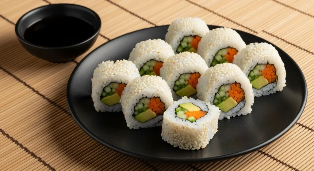 Homemade Veggie Sushi Rolls
