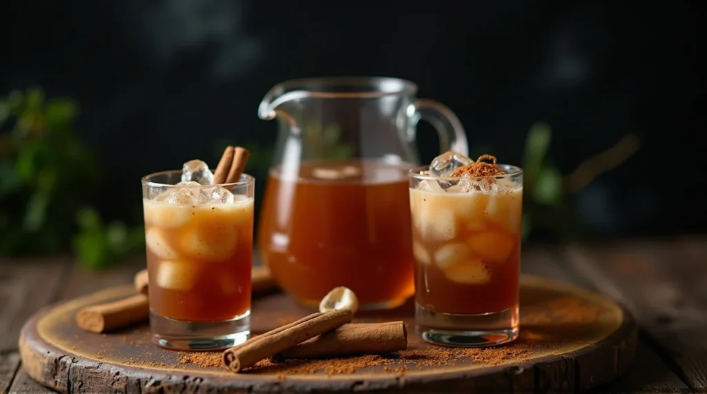 Horchata Bliss cooking