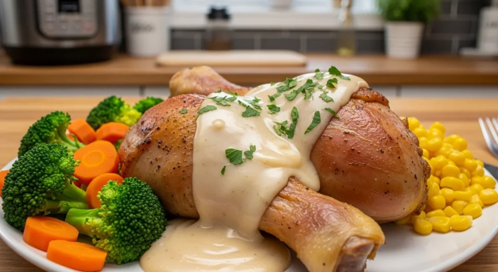 Instant Pot Turkey Legs with Gravy 4